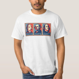 Camisa de la caridad de la esperanza de la fe de