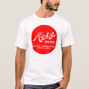Camisa de la cerveza de Metz del vintage