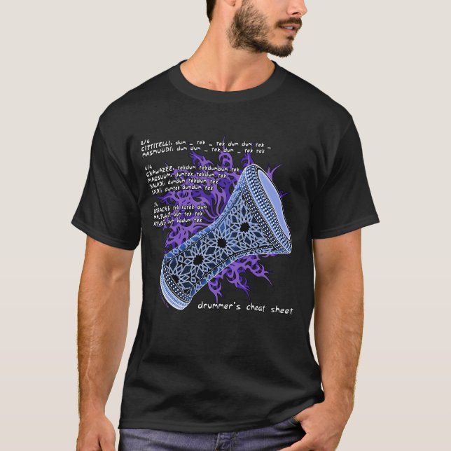 Camisa de la chuleta del batería (Anverso)