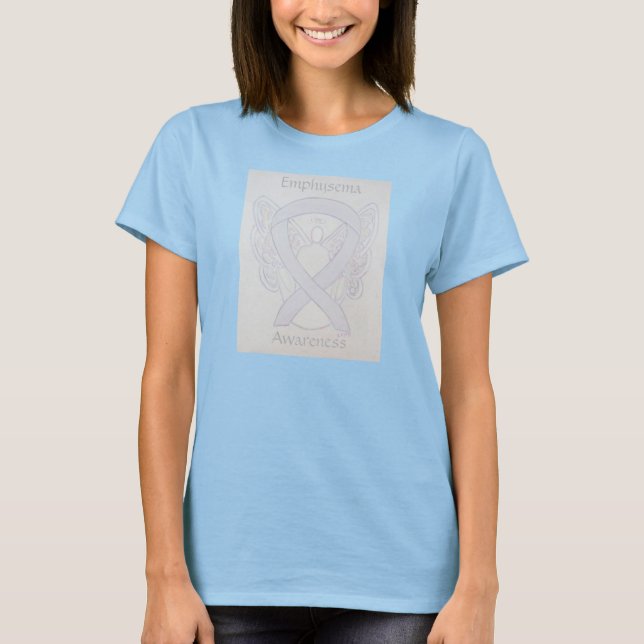 Camisa de la cinta de la conciencia de la emfisema (Anverso)