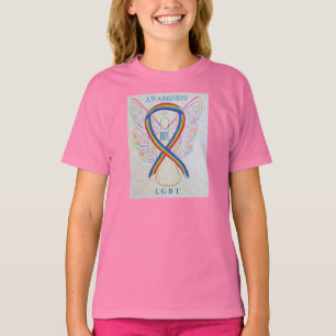 Camisa de la cinta de la conciencia del arcoiris L