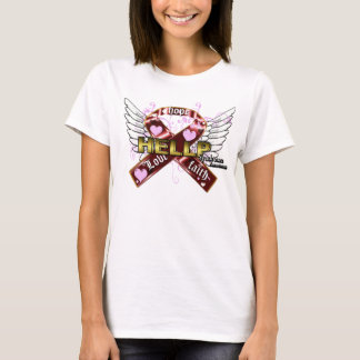 Camisa de la cinta de la conciencia del síndrome