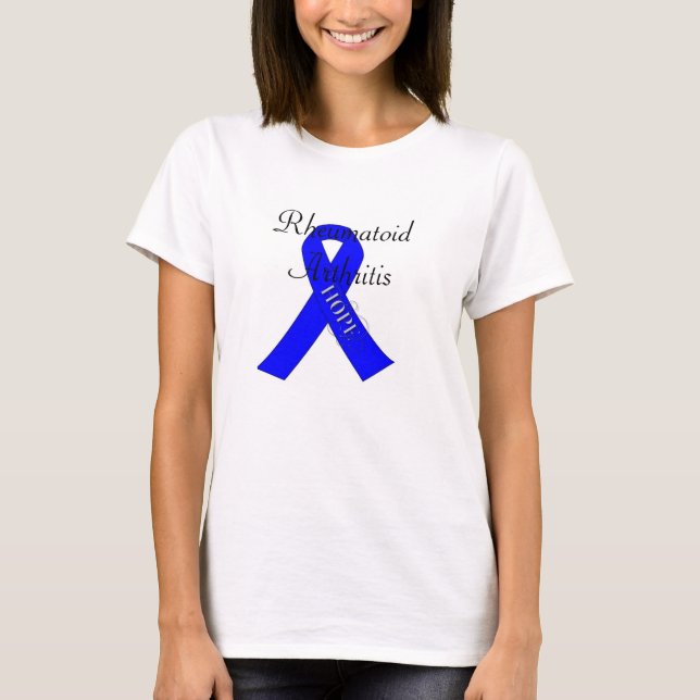 Camisa de la cinta de la esperanza de la artritis (Anverso)