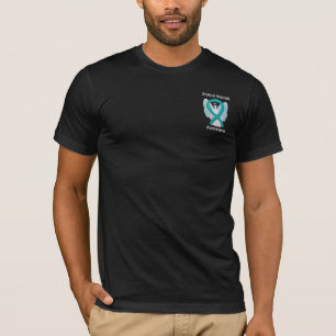 Camisa de la cinta de sensibilización sobre el ata