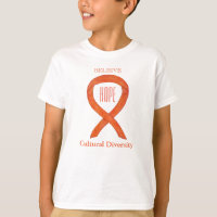 Camisa de la cinta de sensibilizar al Naranja sobr