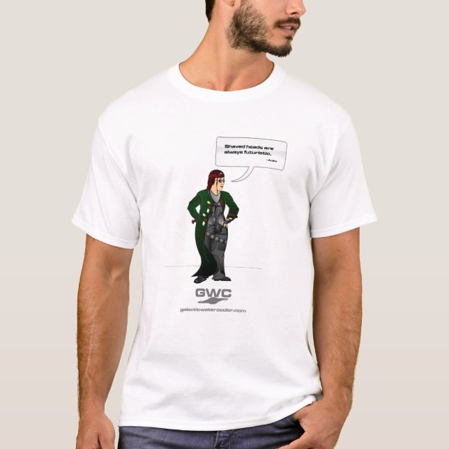 Camisa de la cita de Audra: Cabezas afeitadas (Anverso)