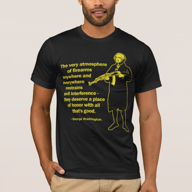 Camisa de la cita de las armas de fuego de (Anverso)