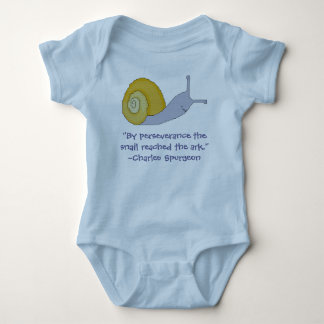Camisa de la cita de Perseverence del caracol de