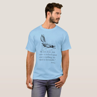 Camisa de la cita del Seneca