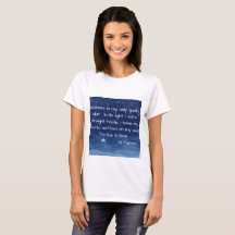 Camisa de la cita del St. Teresa