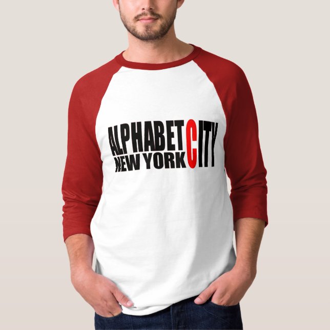 Camisa de la ciudad NYC del alfabeto U59 (Anverso)