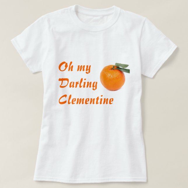 camisa de la clementina (Diseño del anverso)