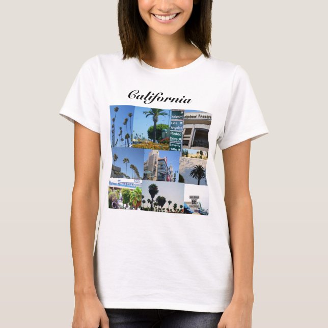 Camisa de la COLLAGE CALIFORNIA (Anverso)