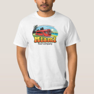Camisa de la compañía del viaje de Miami