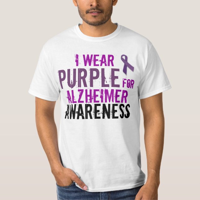camisa de la conciencia de Alzheimer (Anverso)