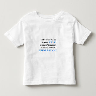 Camisa de la conciencia de la apraxia del discurso
