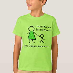 Camisa de la conciencia de la enfermedad de Lyme