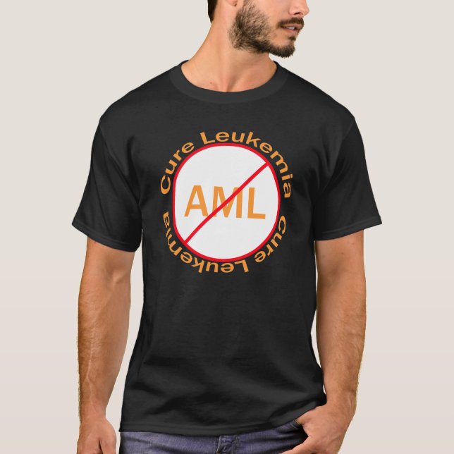 Camisa de la conciencia de la leucemia AML de la (Anverso)
