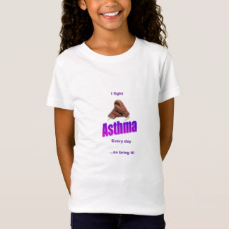 Camisa de la conciencia del asma del niño