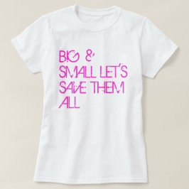 Camisa de la conciencia del cáncer de pecho: