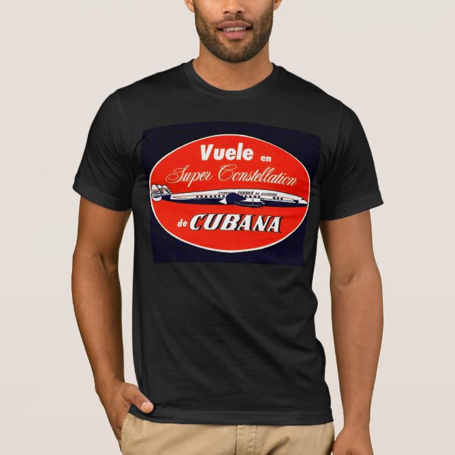 Camisa de la constelación del aire de Cubana (Anverso)