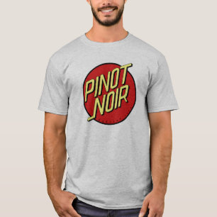 Camisa de la cosecha del pinot negro