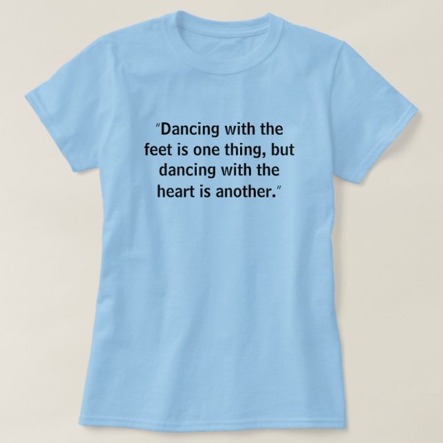 Camisa de la danza de la repetición (Diseño del anverso)