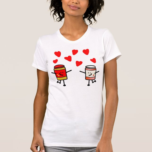 Camisa de la danza del amor de PB&J (Anverso)