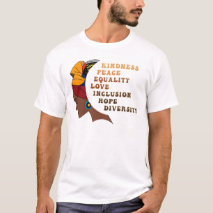 Camisa de la diversidad de la amabilidad