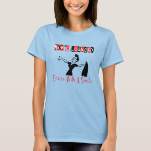 Camisa de la diversión del lavadero de la mamá