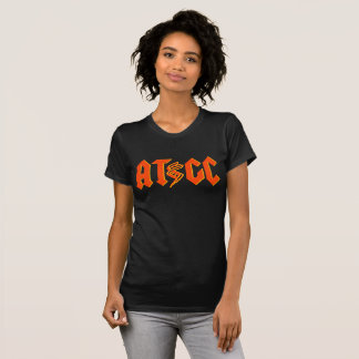 Camisa de la DNA de ATGC - naranja/rojo