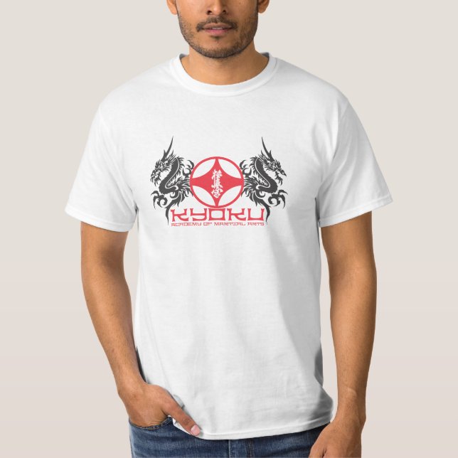 Camisa de la economía de la academia del karate de (Anverso)