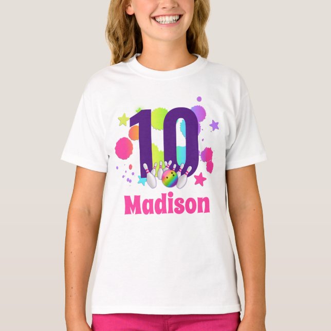 Camisa de la Edad de la Fiesta de Cumpleaños de Bo (Anverso)