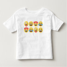 Camisa de la emoji - caras de la emoji