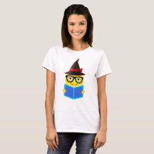 Camisa de la emoji de la bruja de Halloween para