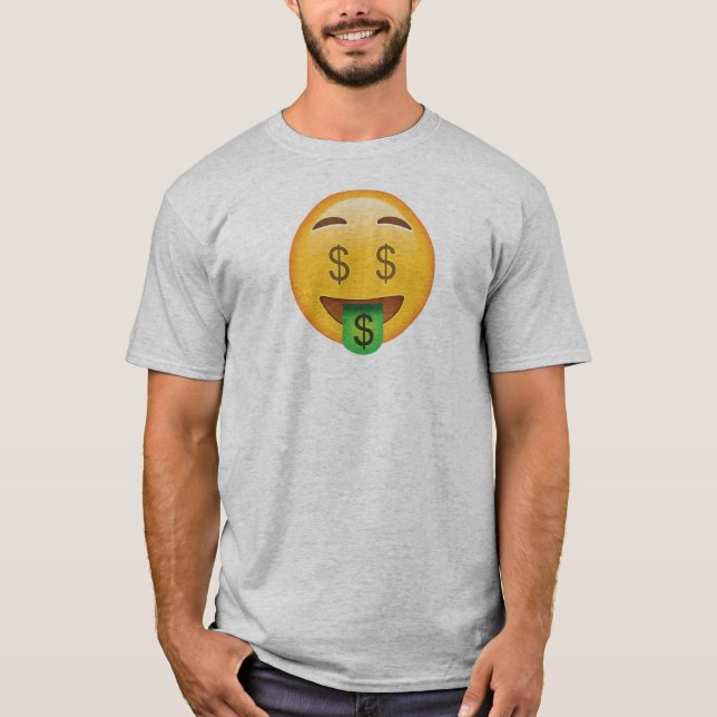 Camisa de la emoji del dinero (Anverso)