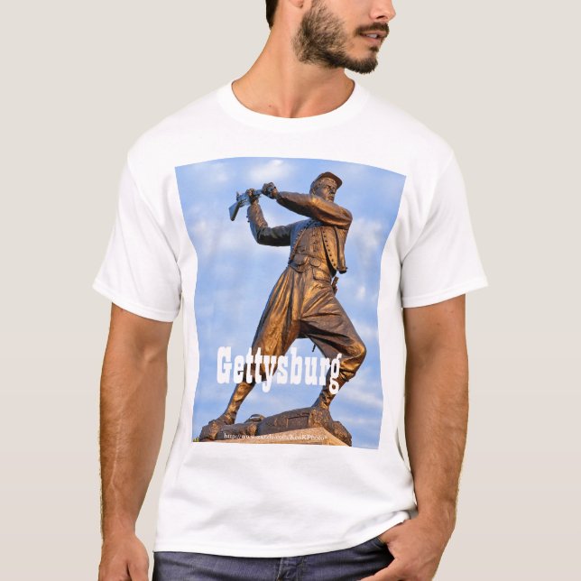 Camisa de la estatua IV de Gettysburg (Anverso)