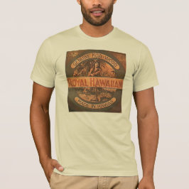 Camisa de la etiqueta del Ukulele del vintage