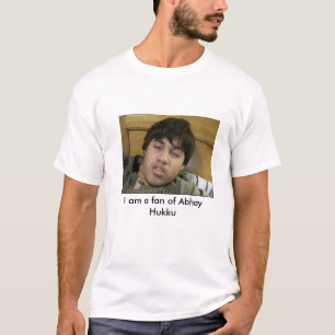 Camisa de la fan de Abhay Hukku