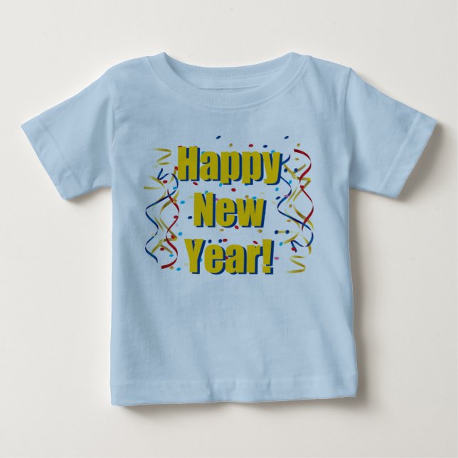 camisa de la Feliz Año Nuevo (Anverso)