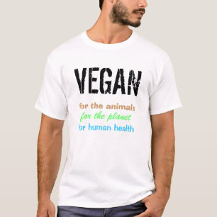 Camisa de la firma de la ropa del VEGANO
