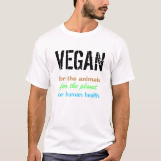Camisa de la firma de la ropa del VEGANO
