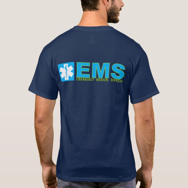 Camisa de la firma el ccsme de los hombres (Reverso)