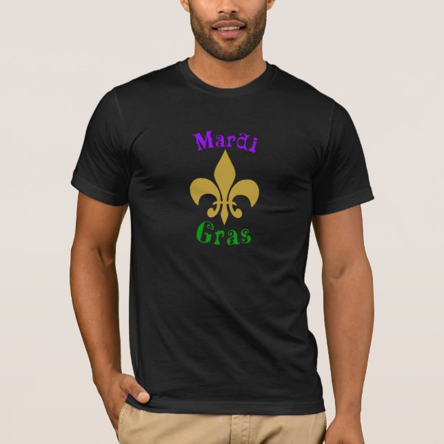 Camisa de la flor de lis del carnaval (Anverso)