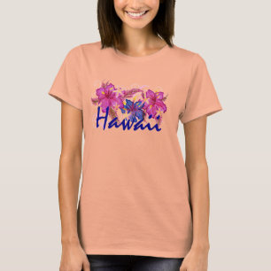 Camisa de la flor del hibisco de Hawaii