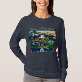 Camisa de la garganta del río Columbia