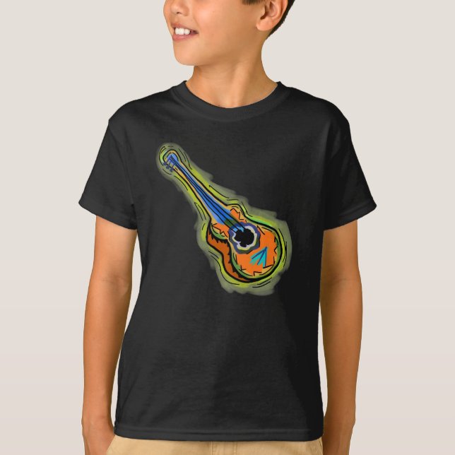 Camisa de la guitarra de los muchachos (Anverso)