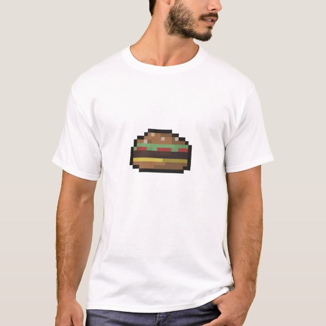 Camisa de la hamburguesa de 8 pedazos (Anverso)