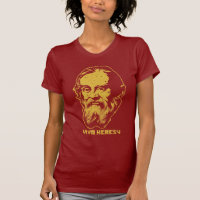 Camisa de la herejía de Galileo "Viva"