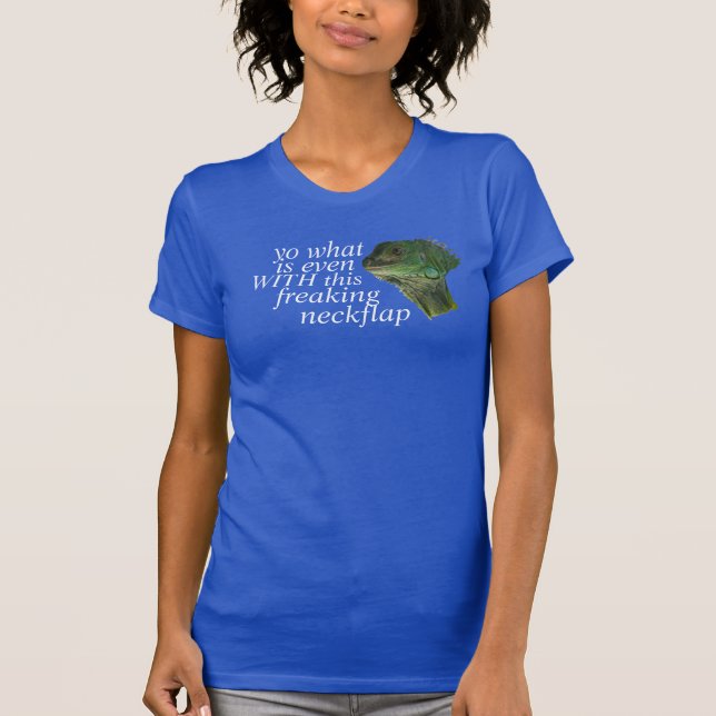 camisa de la iguana (Anverso)